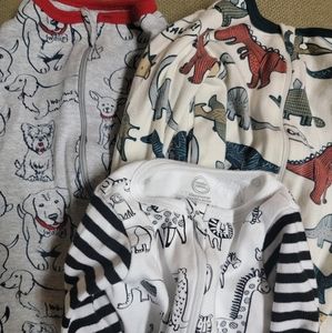 11 Footies 0-3 Month